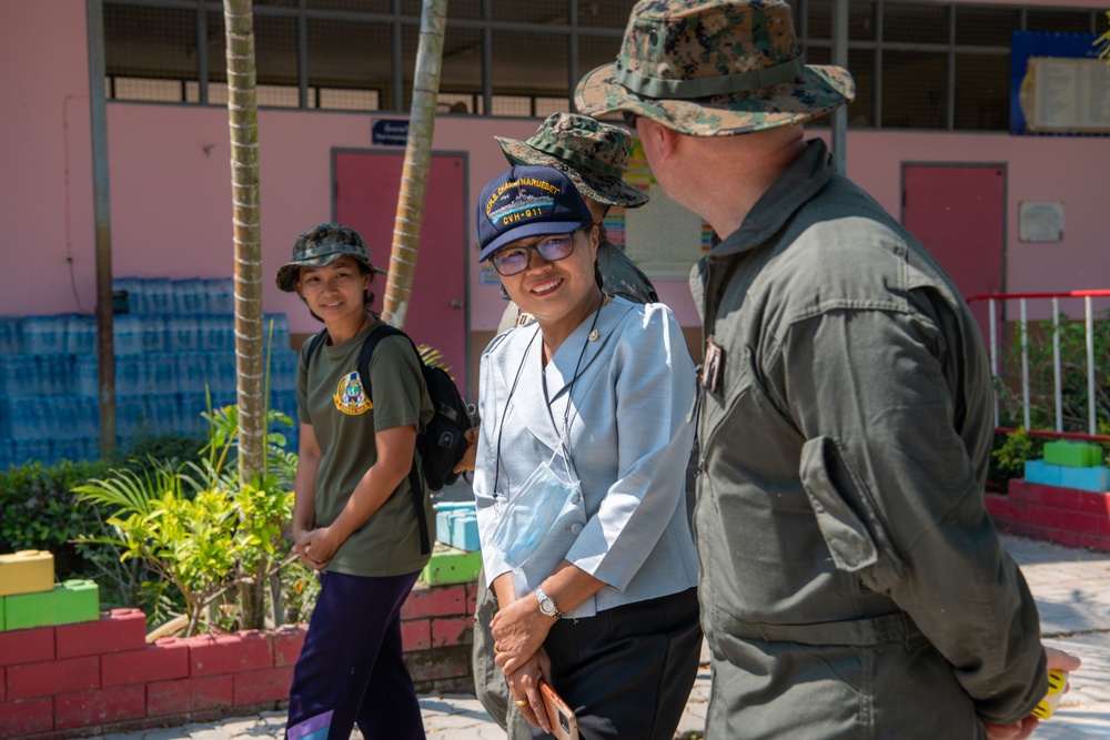 Cobra Gold 23: MWSS-171 Alpha Company Command Team Visit