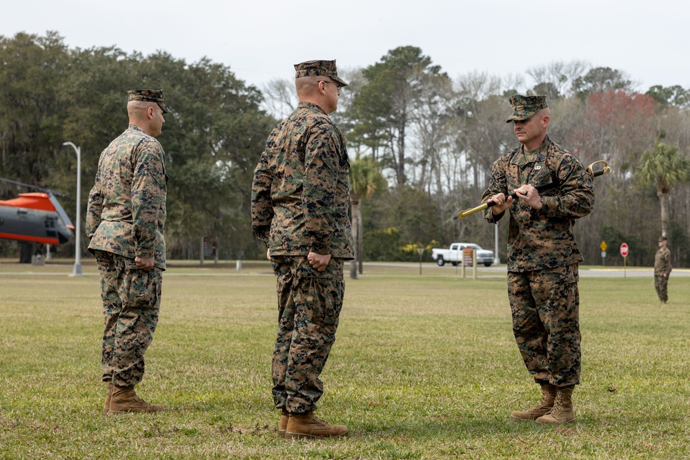 Relief and Appointment at MCAS Beaufort