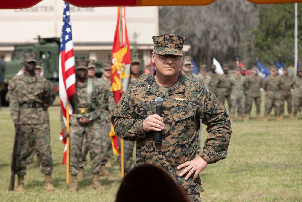 Relief and Appointment at MCAS Beaufort