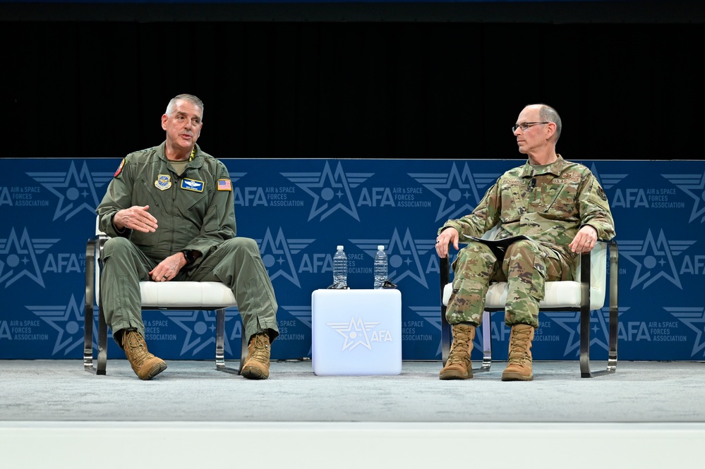 Gen. Minihan, Richardson panel discussion at AFA 2023 Warfare Symposium