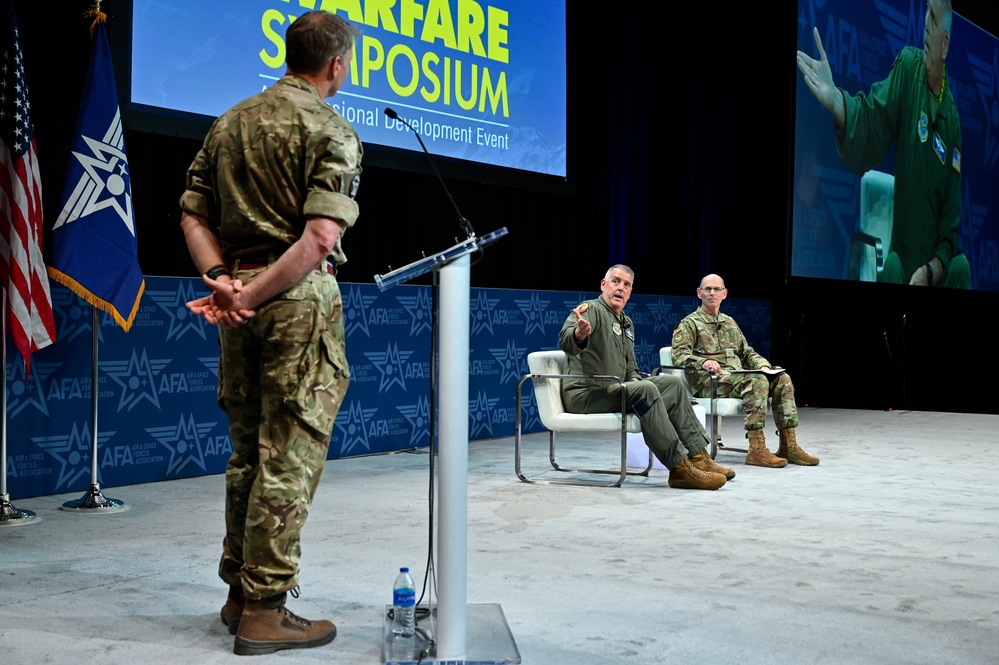 Gen. Minihan, Richardson panel discussion at AFA 2023 Warfare Symposium