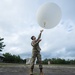 Weather balloon release