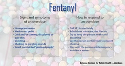 DOD raising awareness about dangers of Fentanyl