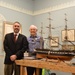 Volunteer Model Ship builder completes USS Constitution model