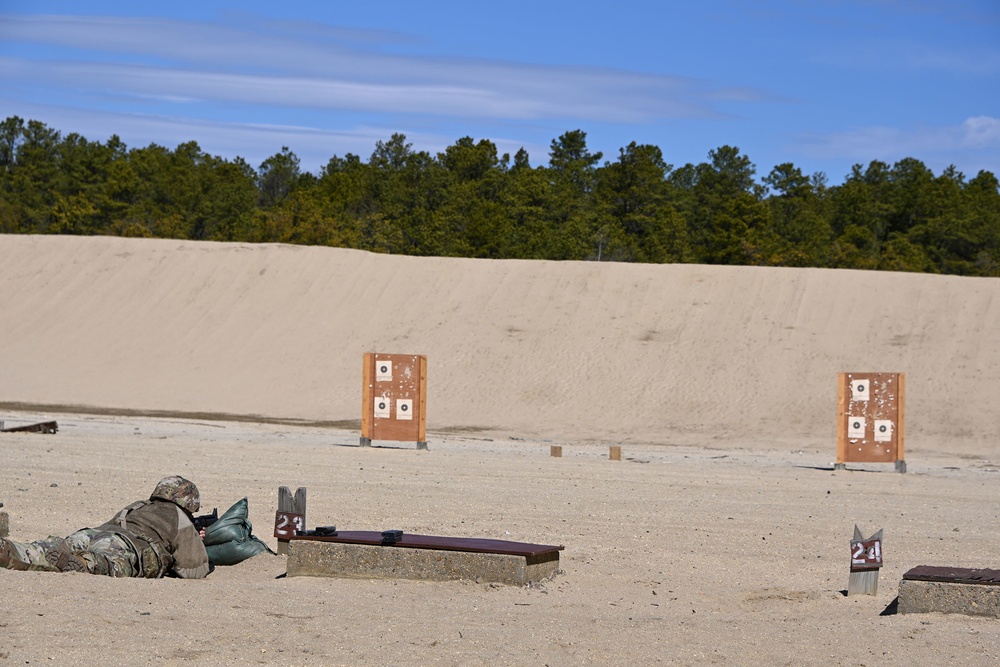 FORT DIX-Range 20 27th Finance Battalion HHD conducting Zero &amp; Grouping 7 MARCH 2023