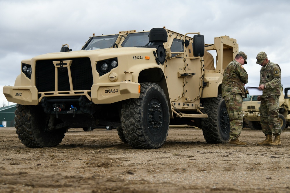 Fort Custer’s Regional Training Site Maintenance receives JLTV