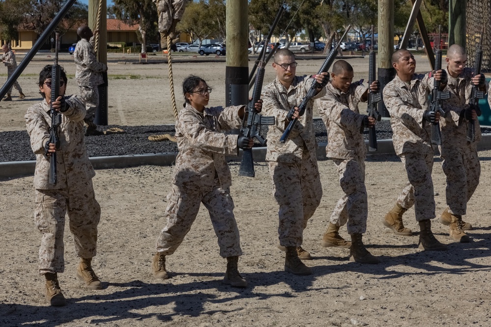 Charlie Company Confidence Course