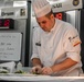 Sgt. Steven Philipps prepares a salad