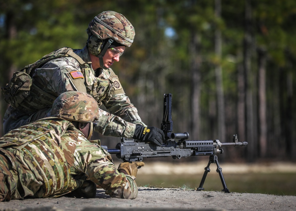 Soldiers Shoot The M240B