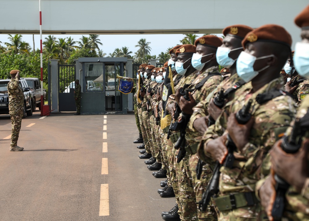 Côte d’Ivoire, Flintlock Opening Ceremony