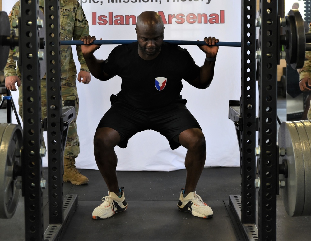 ASC Soldiers participate in 500/1,000 lbs. Club Competition