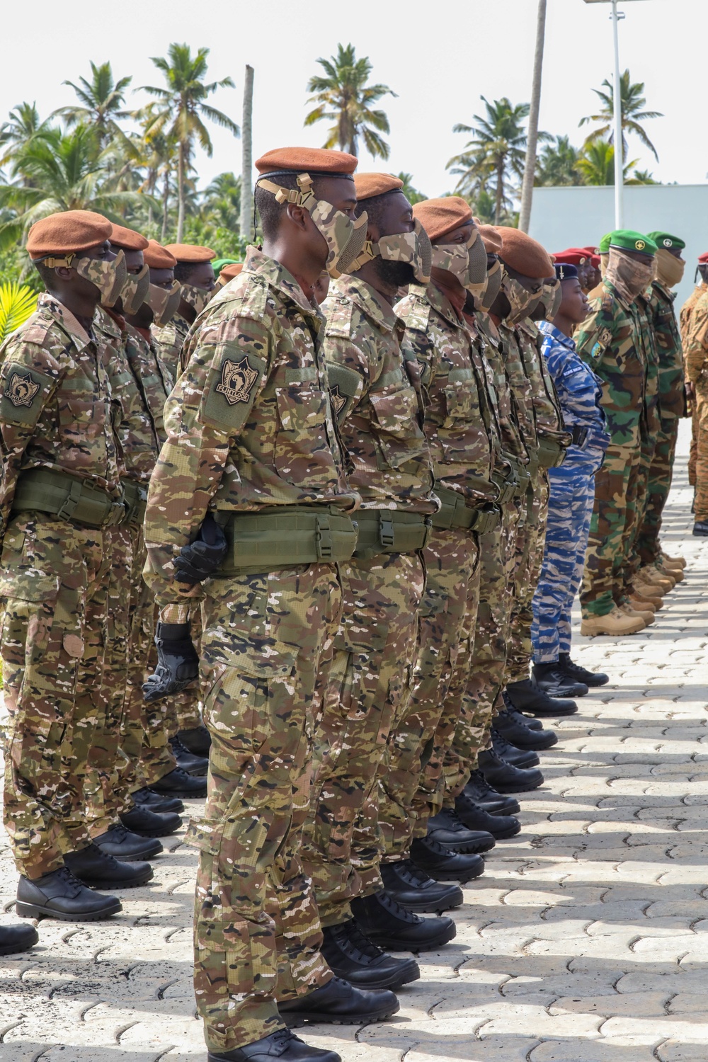 Côte d’Ivoire, Flintlock Opening Ceremony