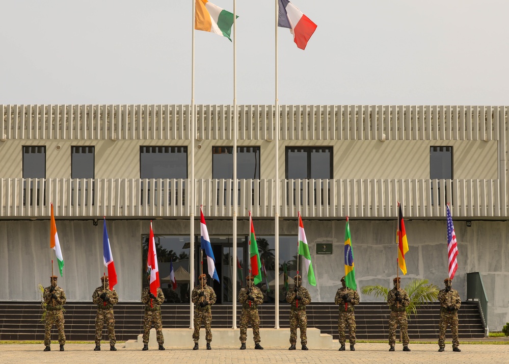 Côte d’Ivoire, Flintlock Opening Ceremony