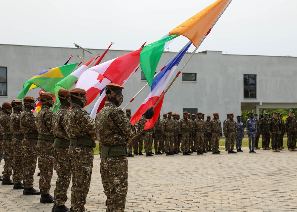 Côte d’Ivoire, Flintlock Opening Ceremony