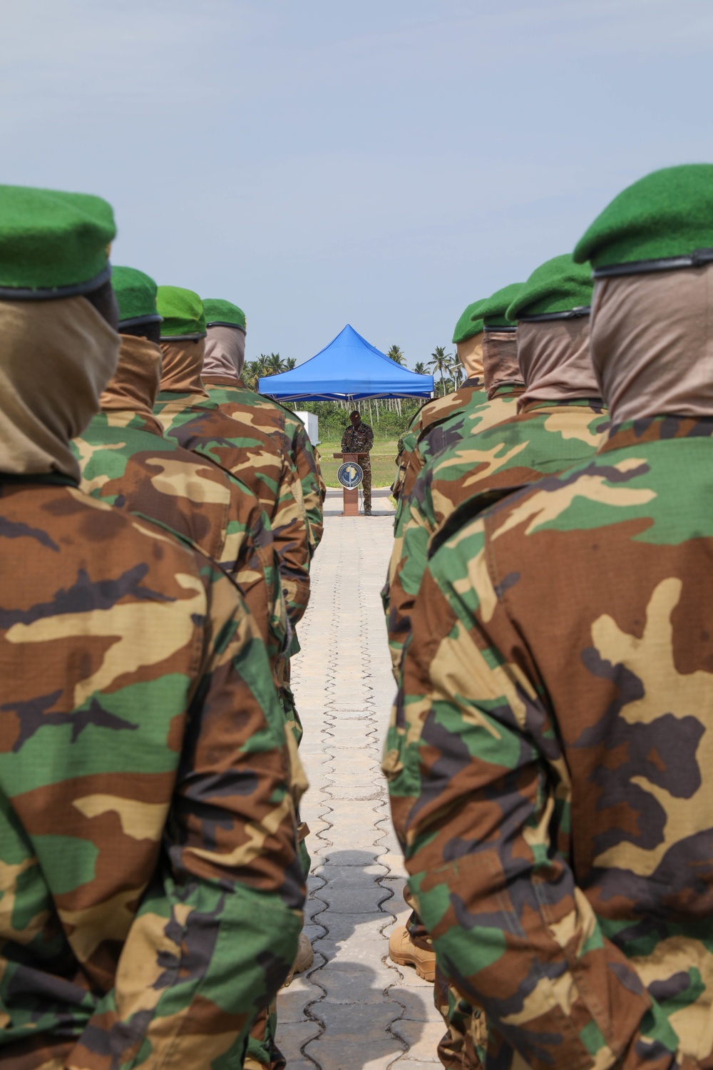 Côte d’Ivoire, Flintlock Opening Ceremony