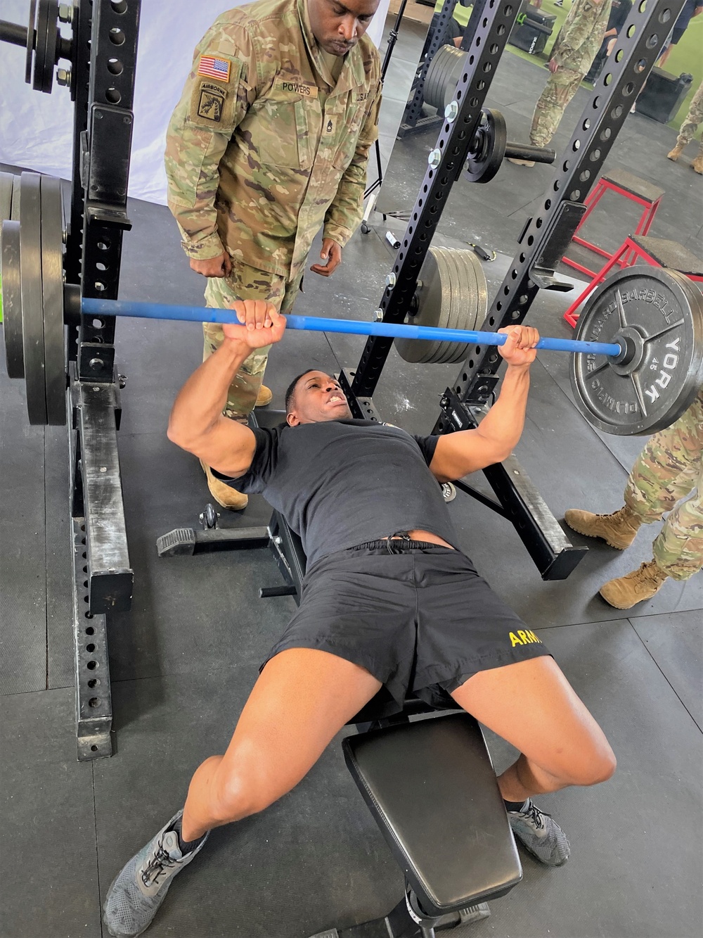 ASC Soldiers participate in 500/1,000 lbs. Club Competition