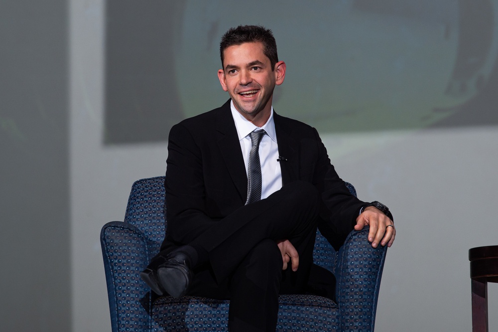 NCLS 2023 Jared Isaacman at U.S. Air Force Academy