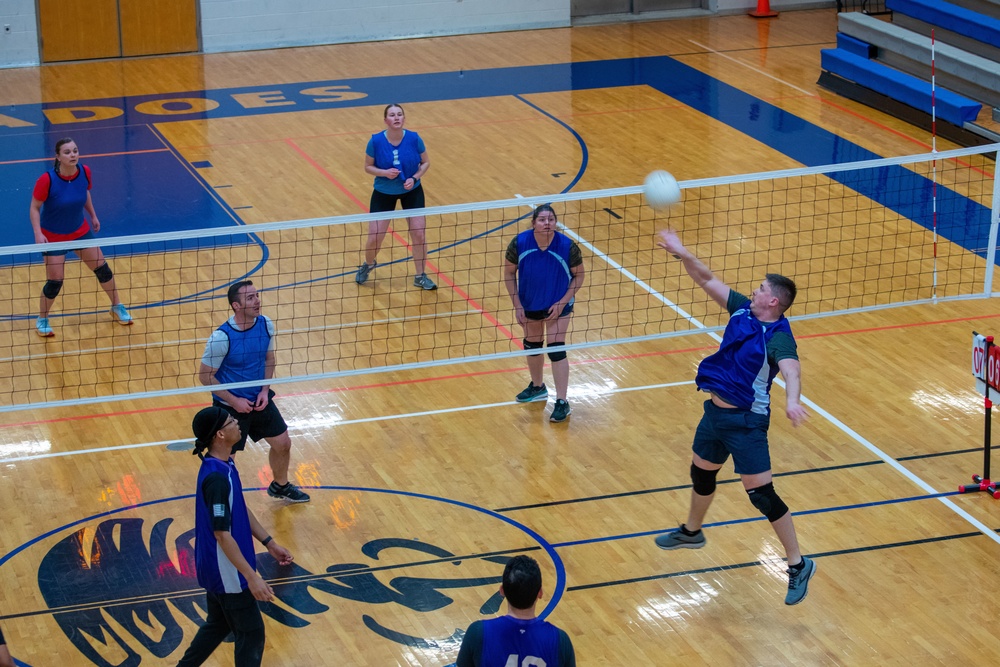 Intramural volleyball kicks off at McConnell