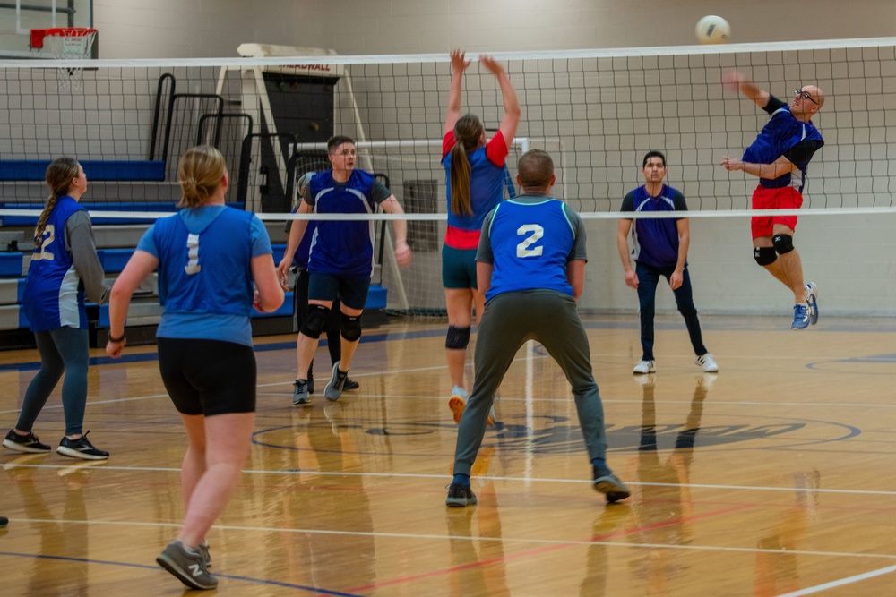 Intramural volleyball kicks off at McConnell