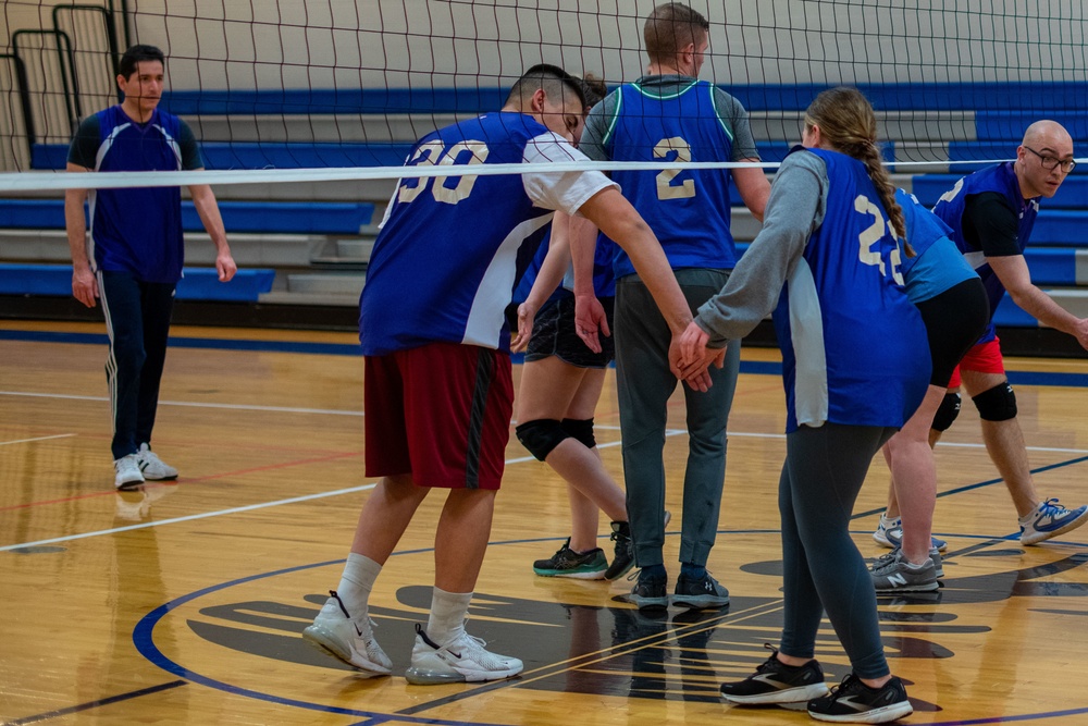 Intramural volleyball kicks off at McConnell