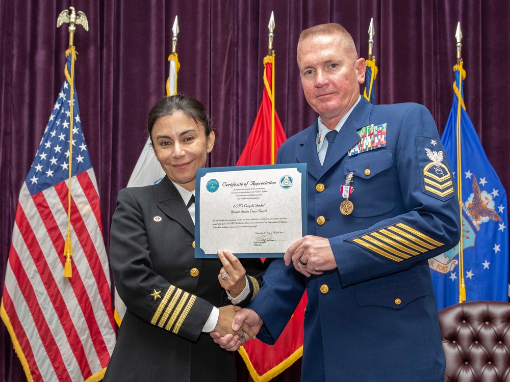 DEOMI Retirement Ceremony: SCPO Cory Gunkel, USCG