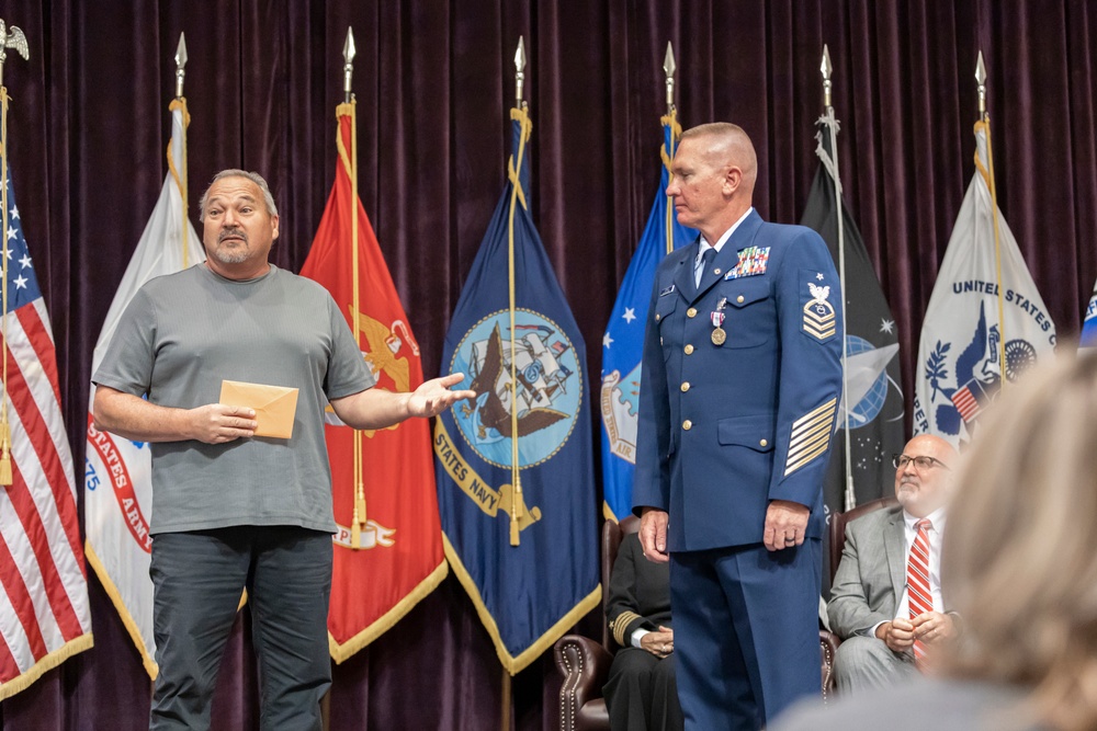 DEOMI Retirement Ceremony: SCPO Cory Gunkel, USCG