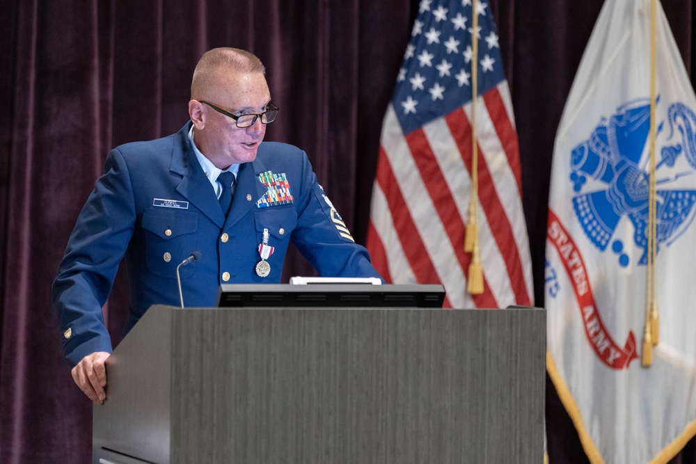 DEOMI Retirement Ceremony: SCPO Cory Gunkel, USCG