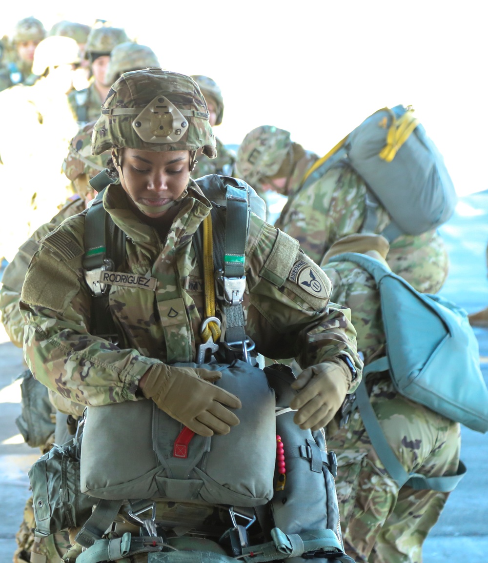 11th Airborne Division All-Female Airborne Operation