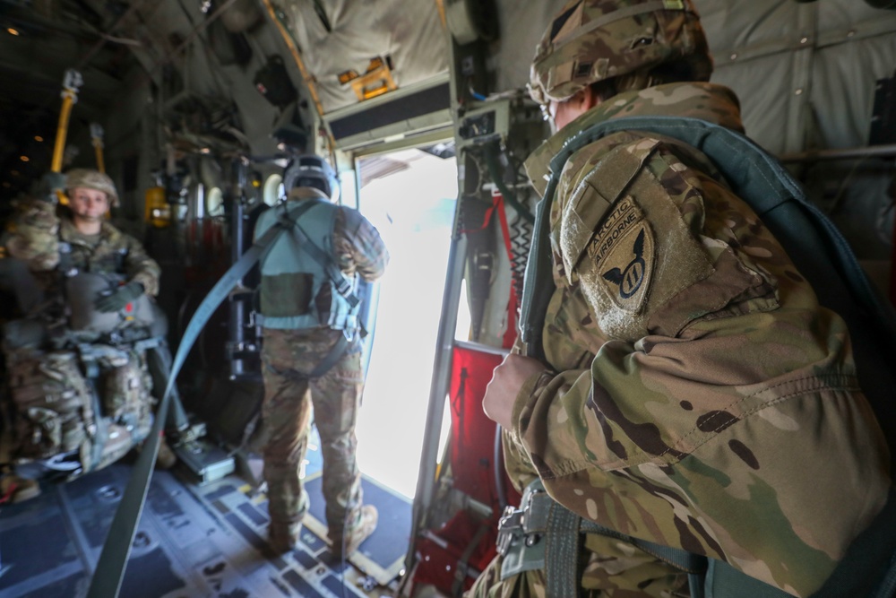 11th Airborne Division All-Female Airborne Operation