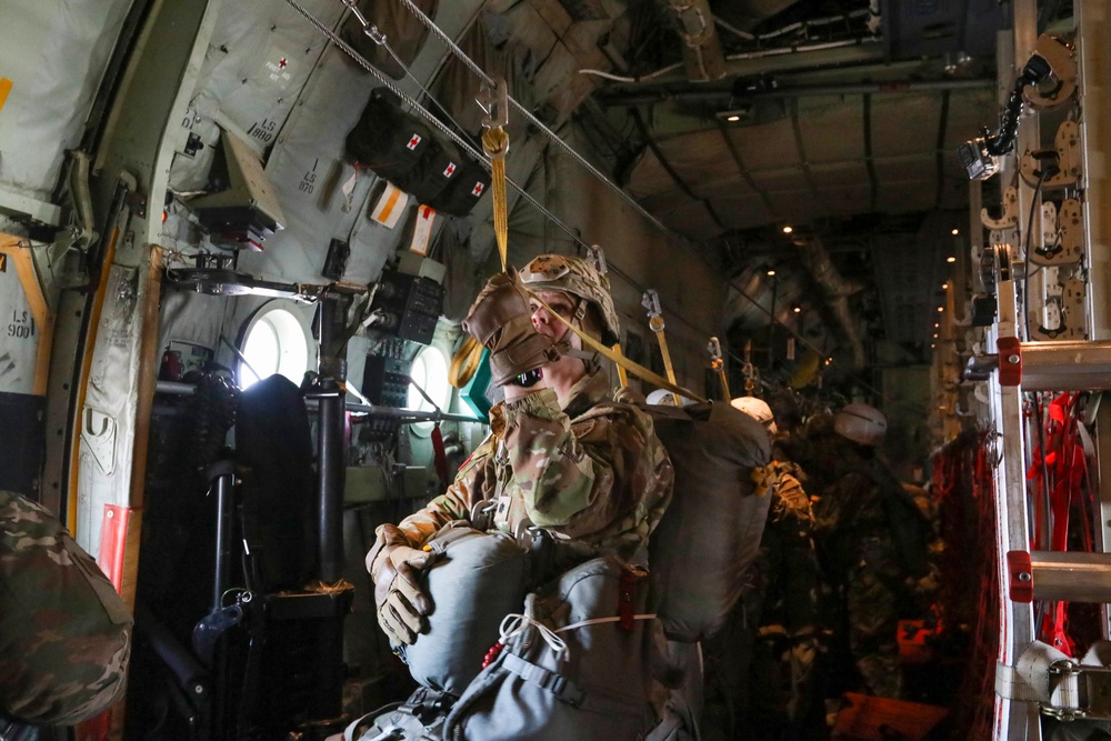 11th Airborne Division All-Female Airborne Operation