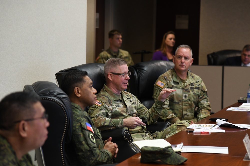 Lt. Gen. Brawner Visit to USAACE