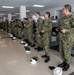 Recruits get inspected at Recruit Training Command