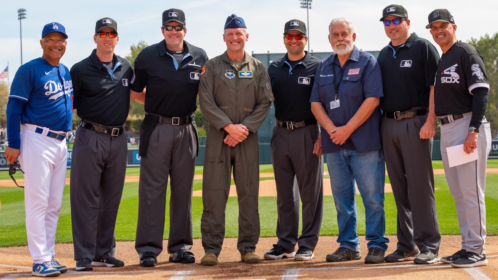 Luke Airmen attend military appreciation game