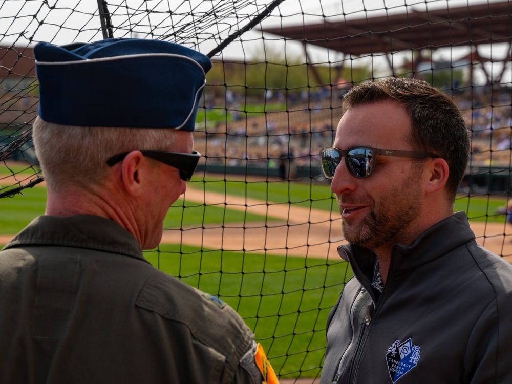 Luke Airmen attend military appreciation game