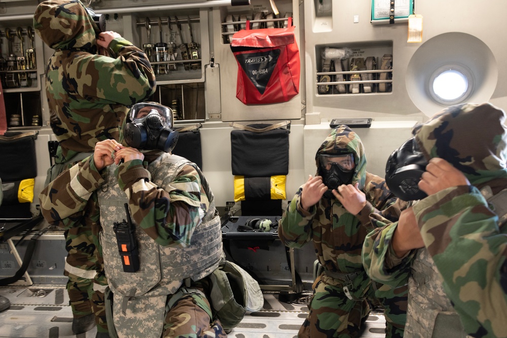 Travis Air Force Base conducts CBRNE training