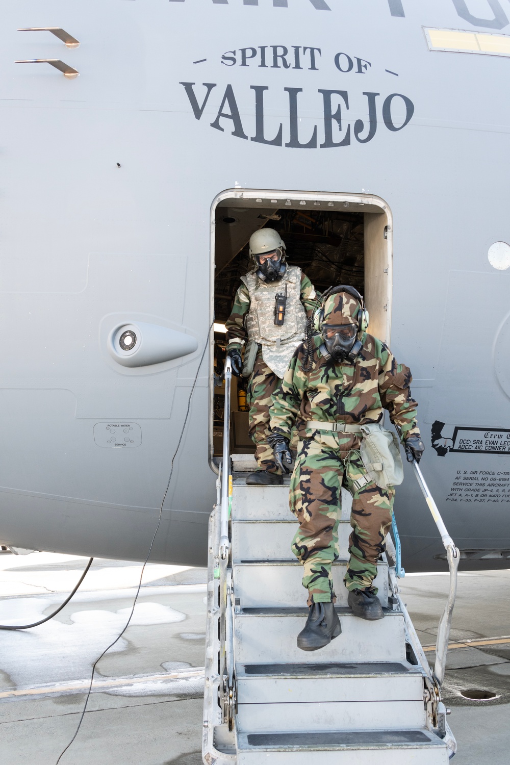 Travis Air Force Base conducts CBRNE training