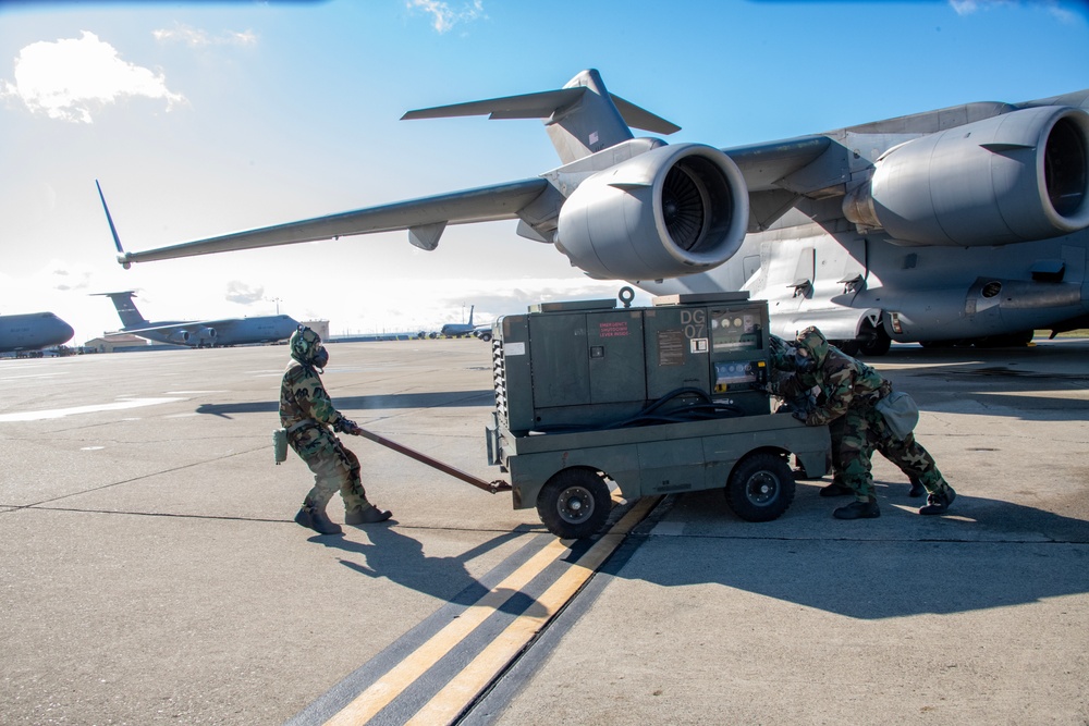 Travis Air Force Base conducts CBRNE training