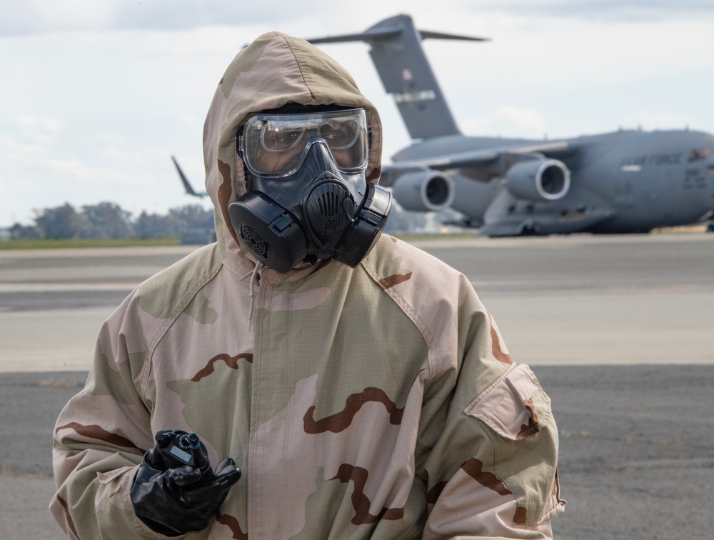 Travis Air Force Base conducts CBRNE training