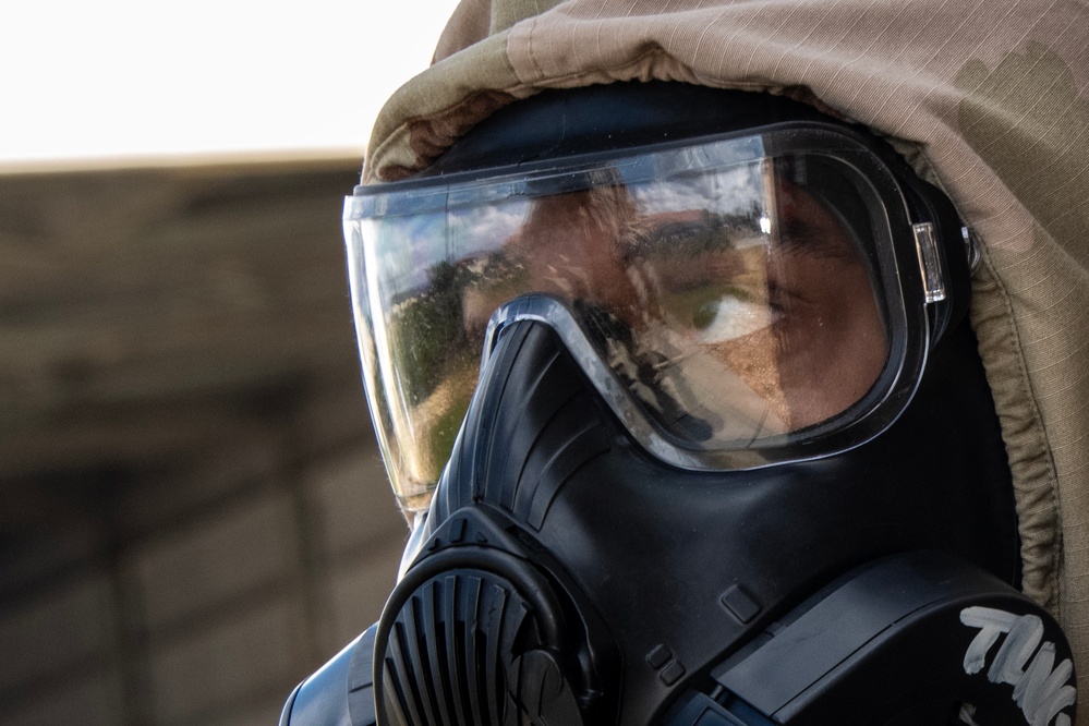 Travis Air Force Base conducts CBRNE training