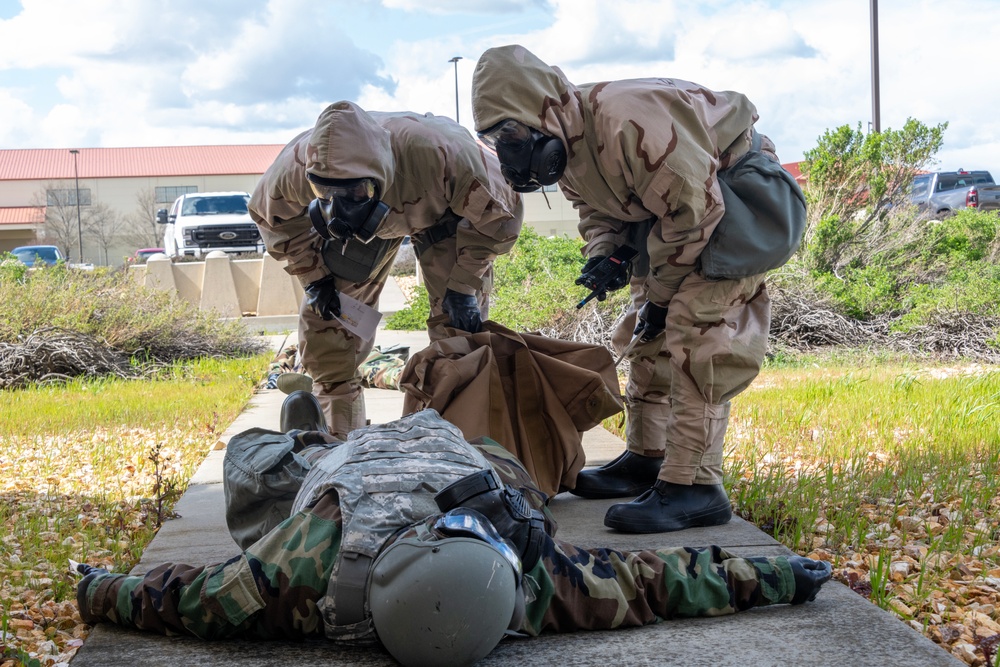 Travis Air Force Base conducts CBRNE training