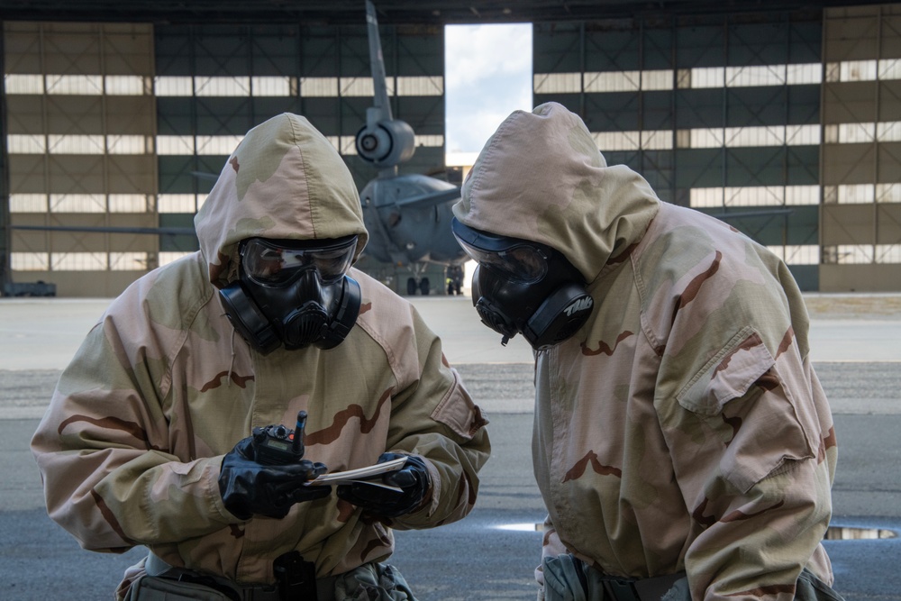 Travis Air Force Base conducts CBRNE training