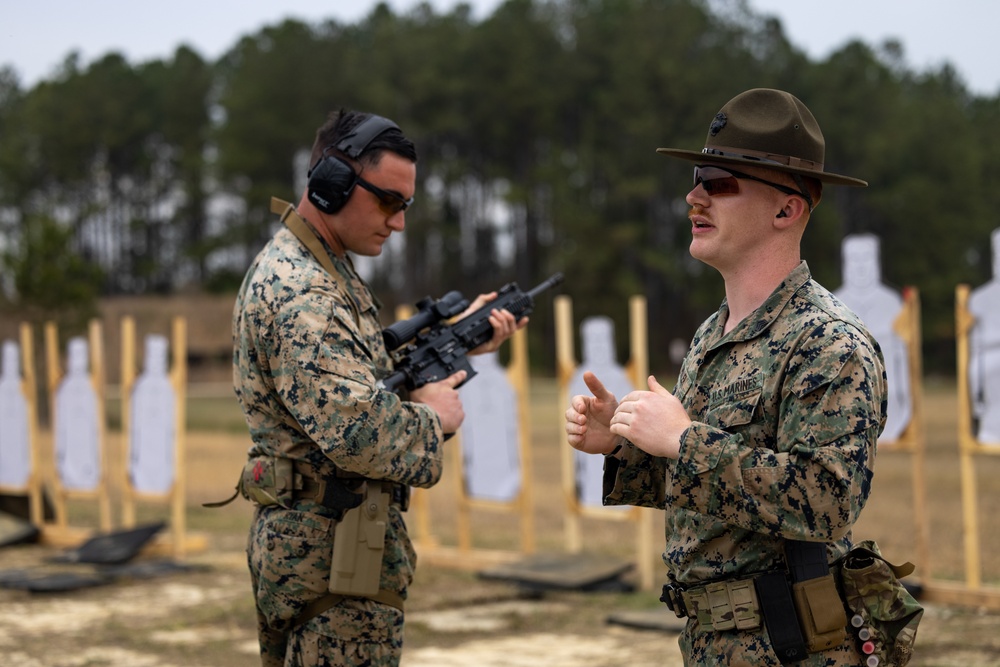 2d LAR Marines train for marksmanship competition