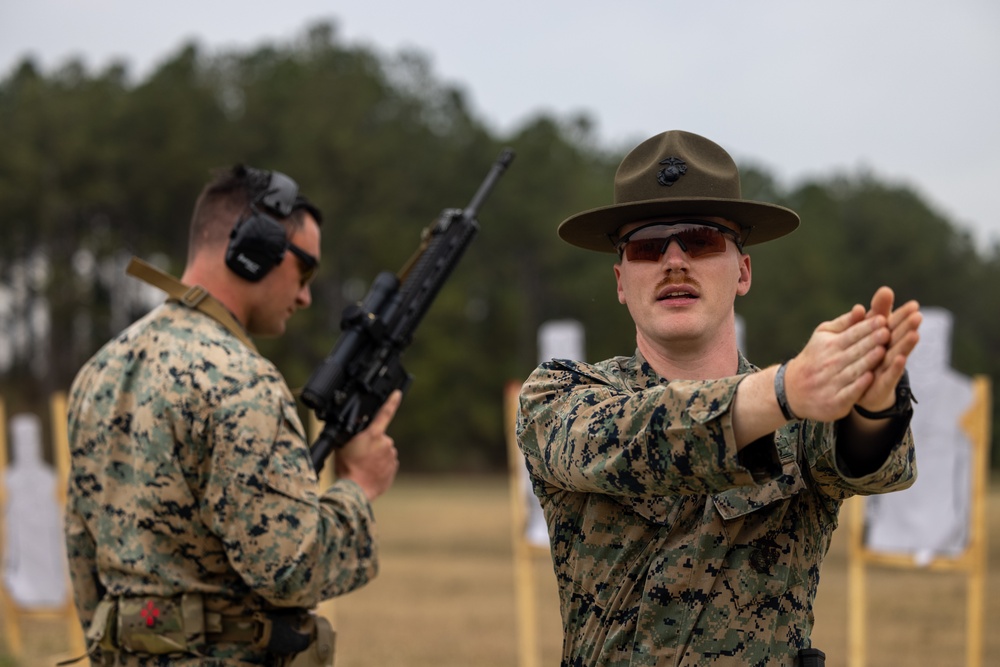 2d LAR Marines train for marksmanship competition