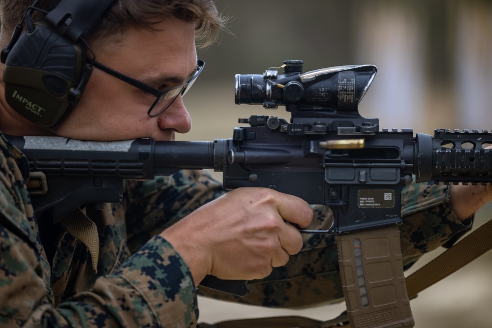 2d LAR Marines train for marksmanship competition