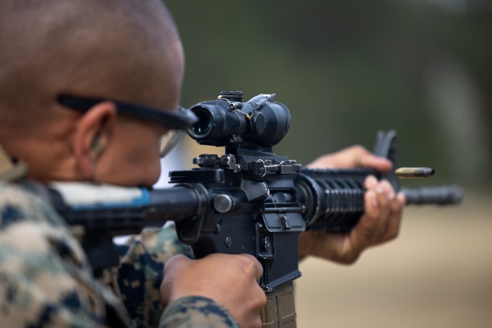 2d LAR Marines train for marksmanship competition