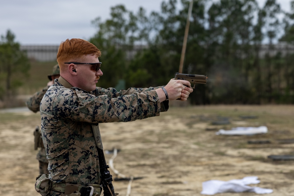 2d LAR Marines train for marksmanship competition