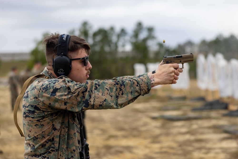 2d LAR Marines train for marksmanship competition