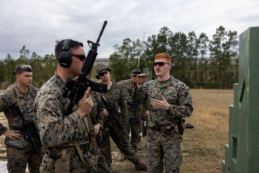 2d LAR Marines train for marksmanship competition