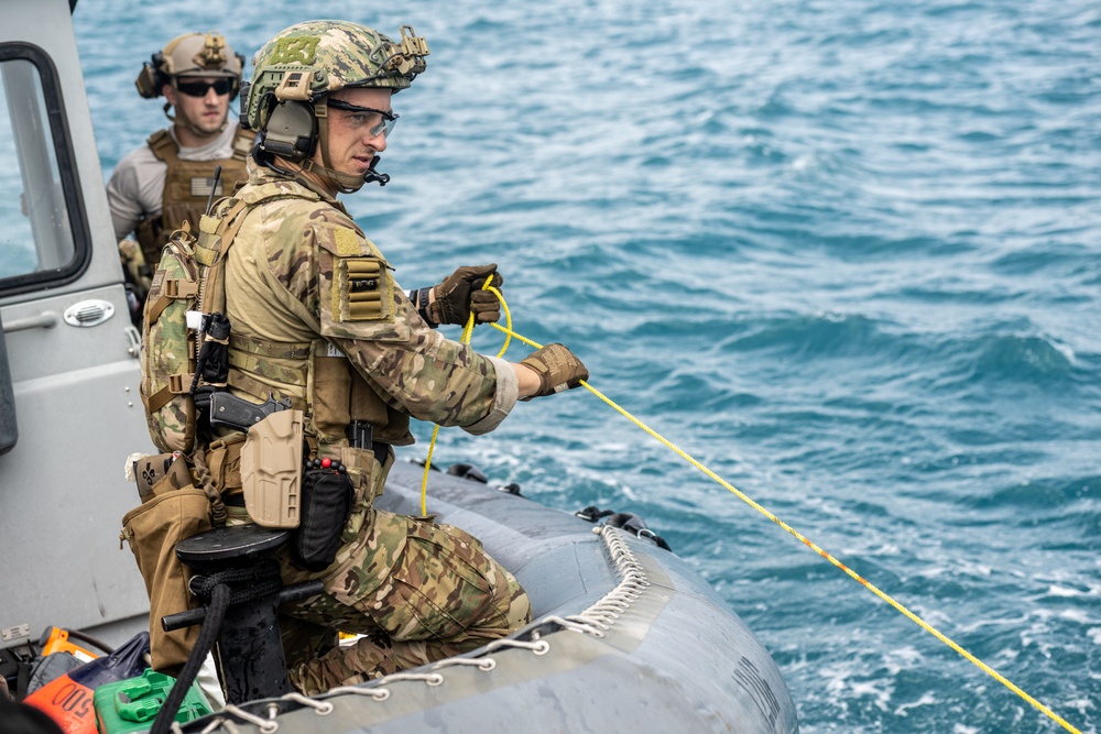 EODMU-5 Body Recovery Training Exercise