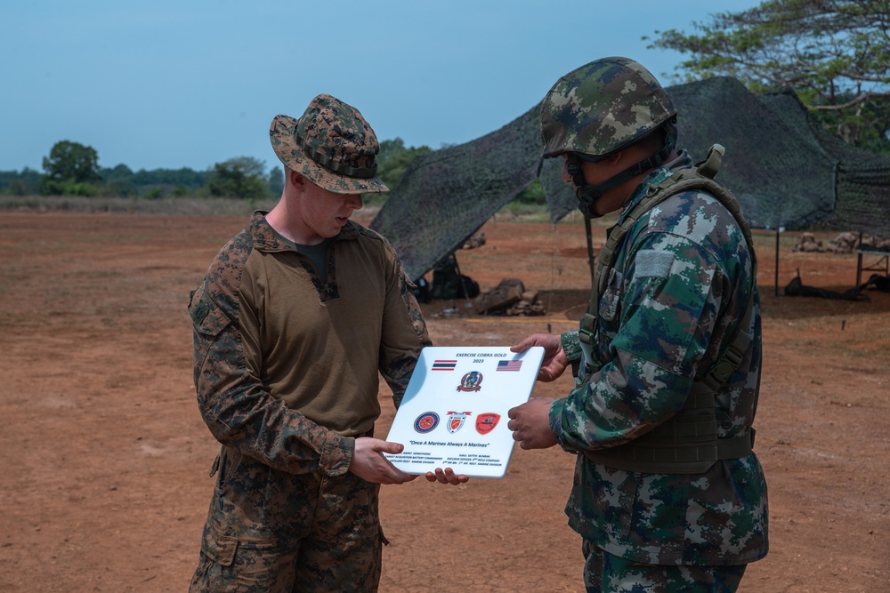 Cobra Gold 23: Thai Mai Closing Ceremony